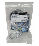 Karma Italiana SAFE 5MM cavo di sicurezza Argento 0,95 m