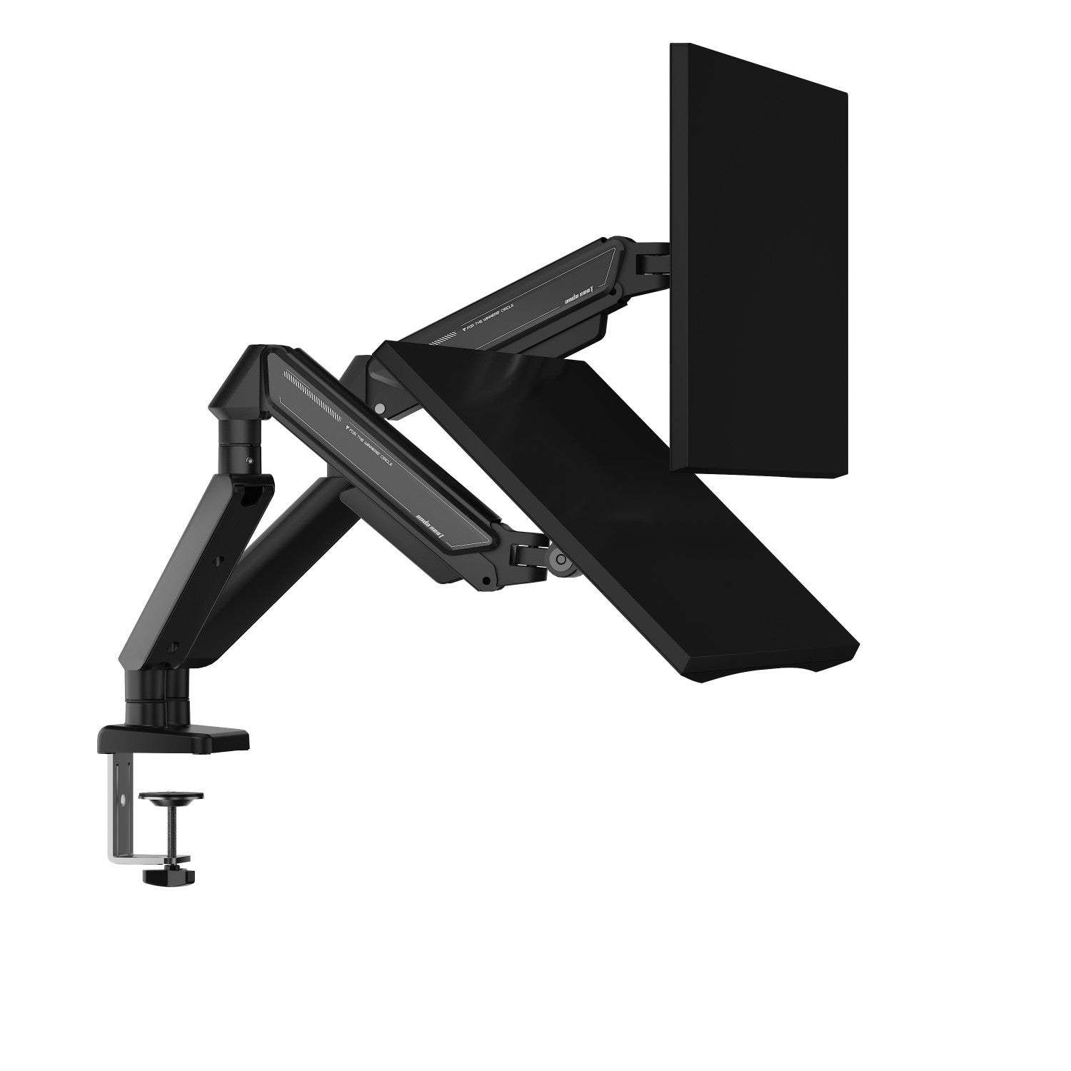 Anda Seat Stealth II Duo 81,3 cm (32") Scrivania Nero