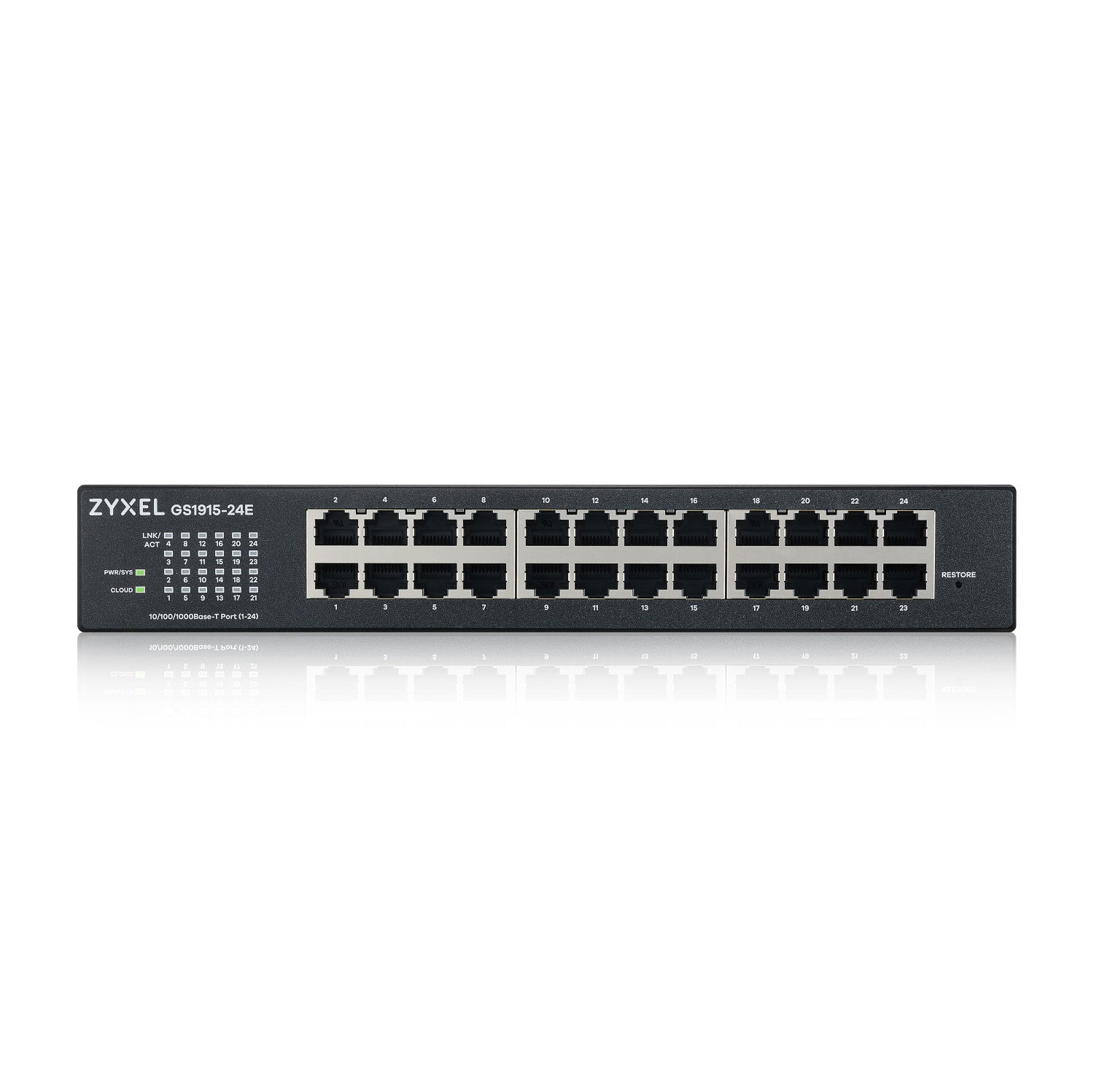 Zyxel GS1915-24E Gestito L2 Gigabit Ethernet (10/100/1000) 1U Nero
