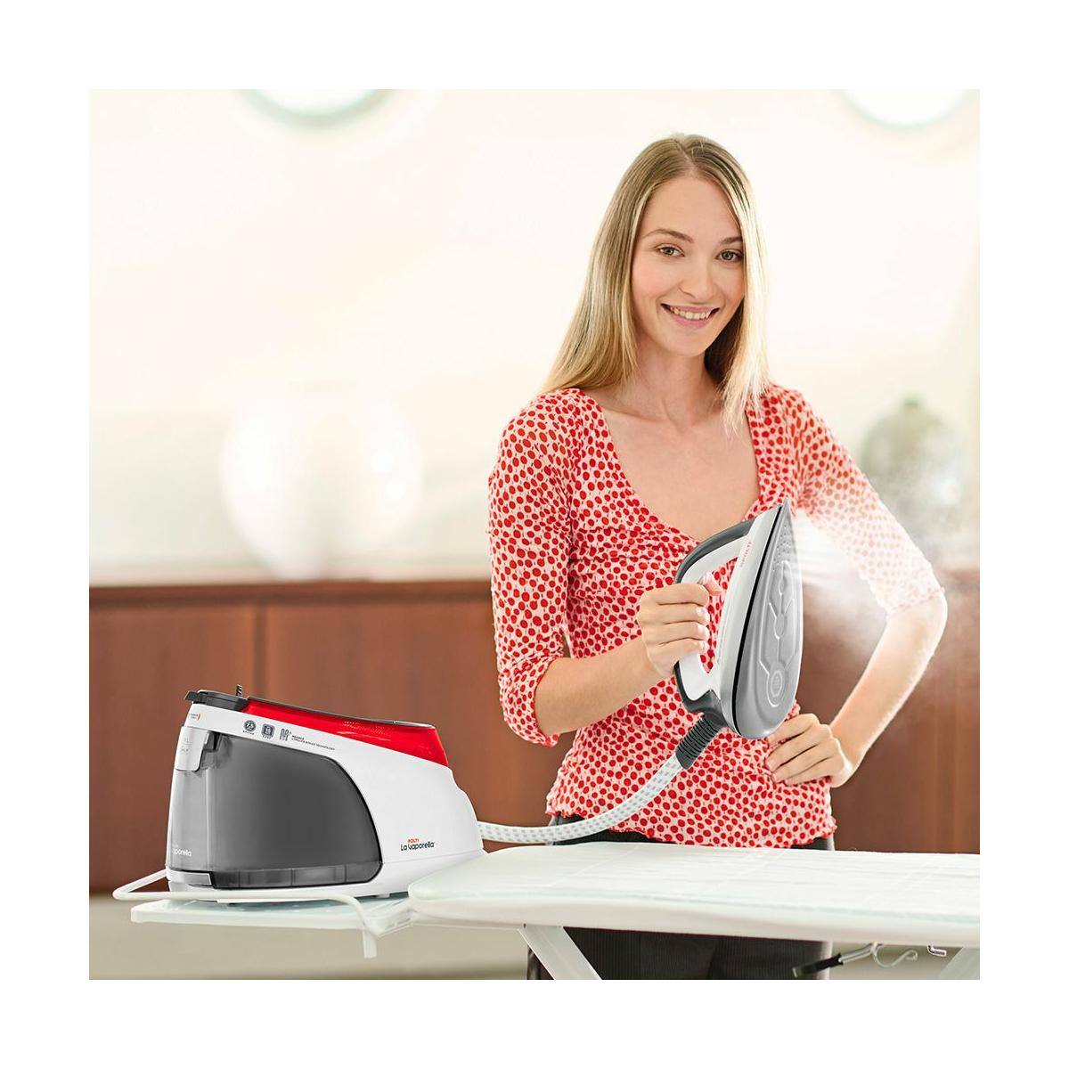 Polti La Vaporella XM84C 2350 W 1,5 L Alluminio Grigio, Rosso, Bianco
