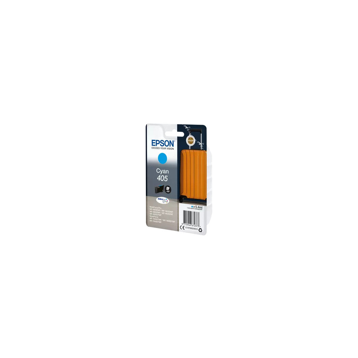 Epson Cartuccia D'Inchiostro Originale 405 Nero C13T05G14020 DURABrite Ultra 350 Pagine 7,6 Ml