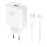 Honor SuperCharge Caricabatterie da Muro 66W USB-A con Cavo USB-C Bianco
