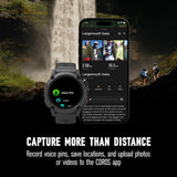 COROS Nomad Orologio GPS Sportivo con Mappe Precaricate, Batteria 22 Giorni, Navigazione Passo-Passo - Nero