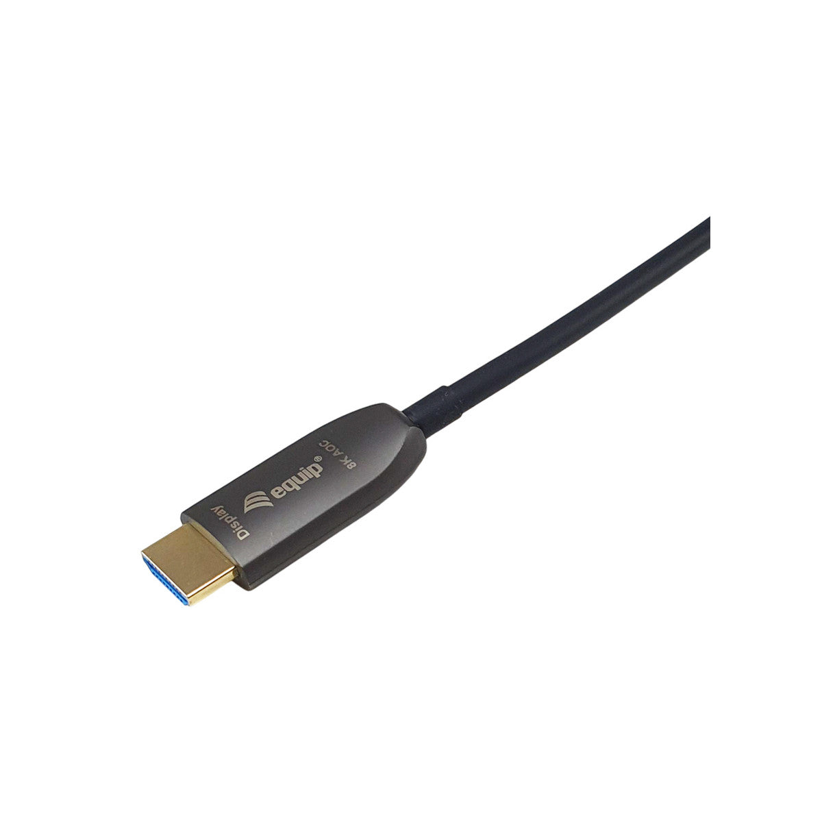 Equip 119422 Cavo armato ottico attivo HDMI 2.1, 50 m, 8K/60Hz, 4K/120Hz, 48Gbps