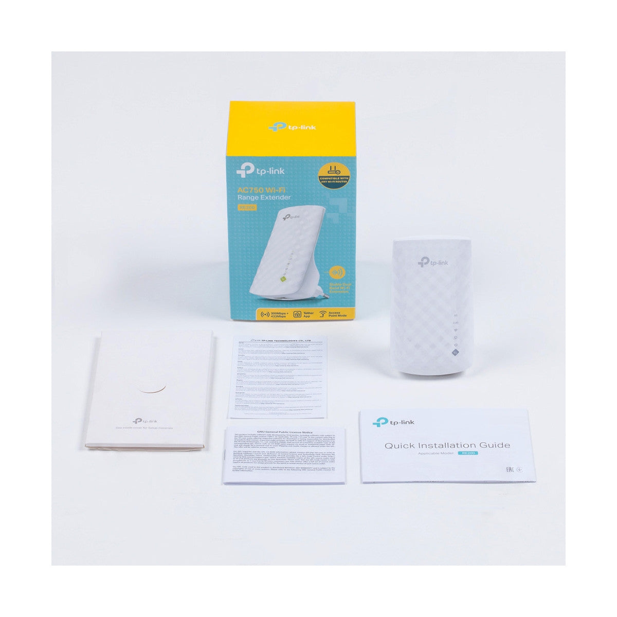 TP-Link RE200 moltiplicatore di rete Ripetitore di rete Bianco 10, 100 Mbit/s