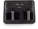 Hisense HAF2700DCD Doppia 11 L Indipendente 2700 W Friggitrice ad aria calda Nero