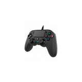 BigBen PS4OFCPADBLACK USB Interactive Nacon Compact Controller, Nero - PlayStation 4