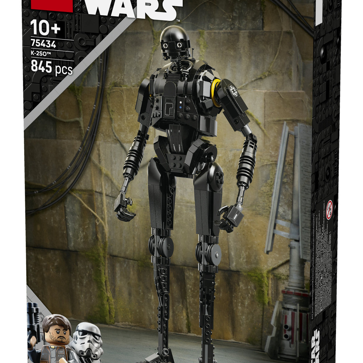 LEGO Star Wars 75434 Droide Di Sicurezza K-2SO Action Figure Snodabile Da Collezione 845 Pezzi 10