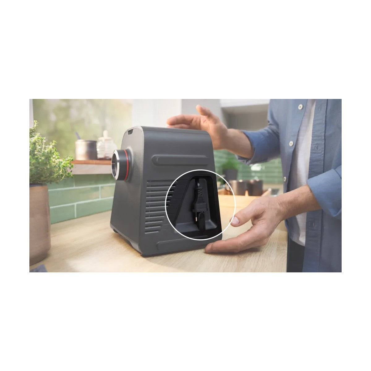 Bosch Serie 4 MFWS440B , Tritacarne, MultiPower, 1900 W, Nero
