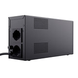 Trust 21199 Oxxtron Gruppo di Continuita' con 2 Prese a Parete Nero