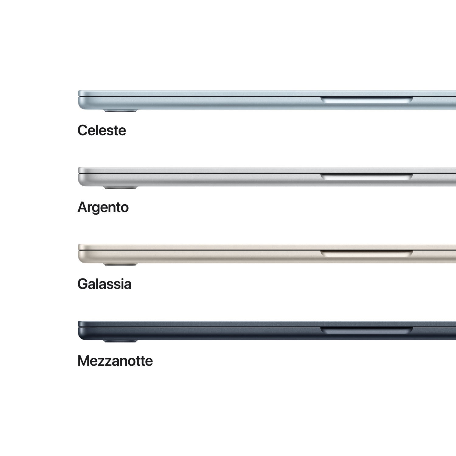 Apple MacBook Air 15" M5 chip 10 core CPU 10 core GPU, 24GB, 1TB SSD - Argento