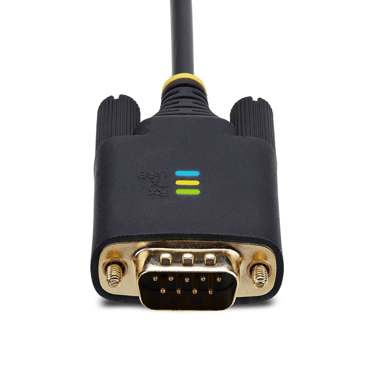 StarTech.com Cavo da USB a seriale da 3 m, ritenzione COM, viti/dadi intercambiabili, adattatore USB-A a DB9 RS232, IC FTDI, protezione ESD, Windows/macOS/Linux