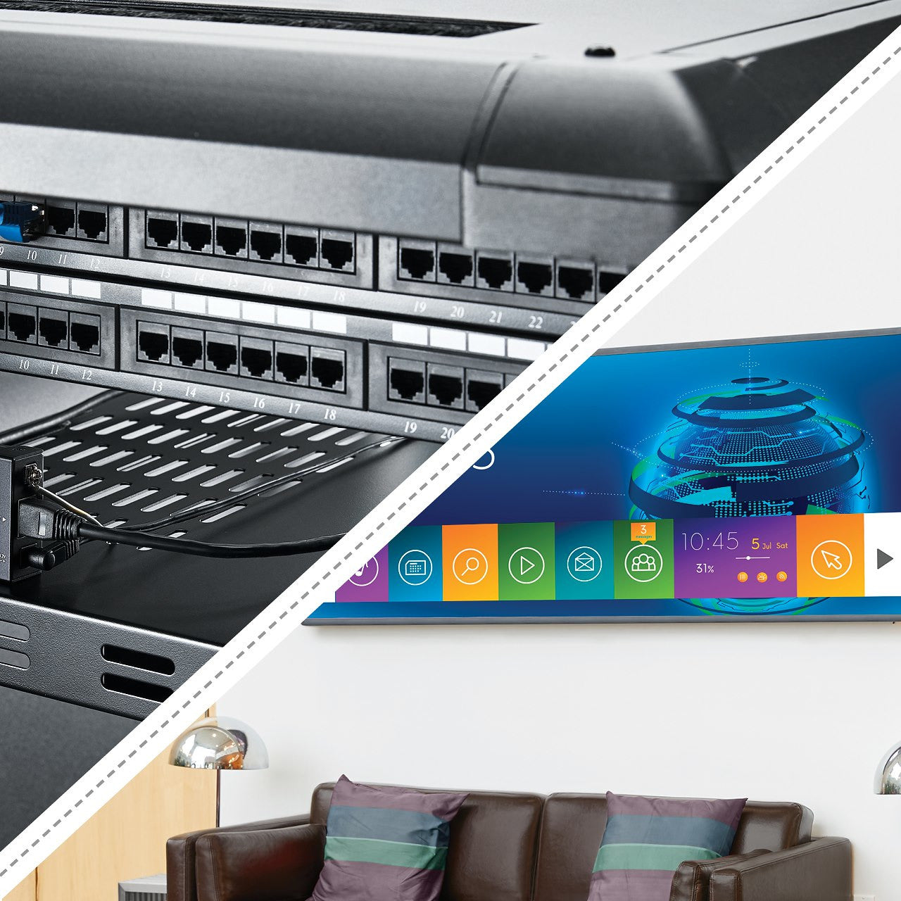 StarTech.com ST121HDBTE moltiplicatore AV Trasmettitore e ricevitore AV Nero