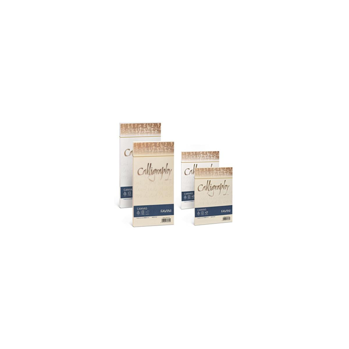 Favini Canvas Calligraphy carta inkjet A4 (210x297 mm) 50 fogli Avorio