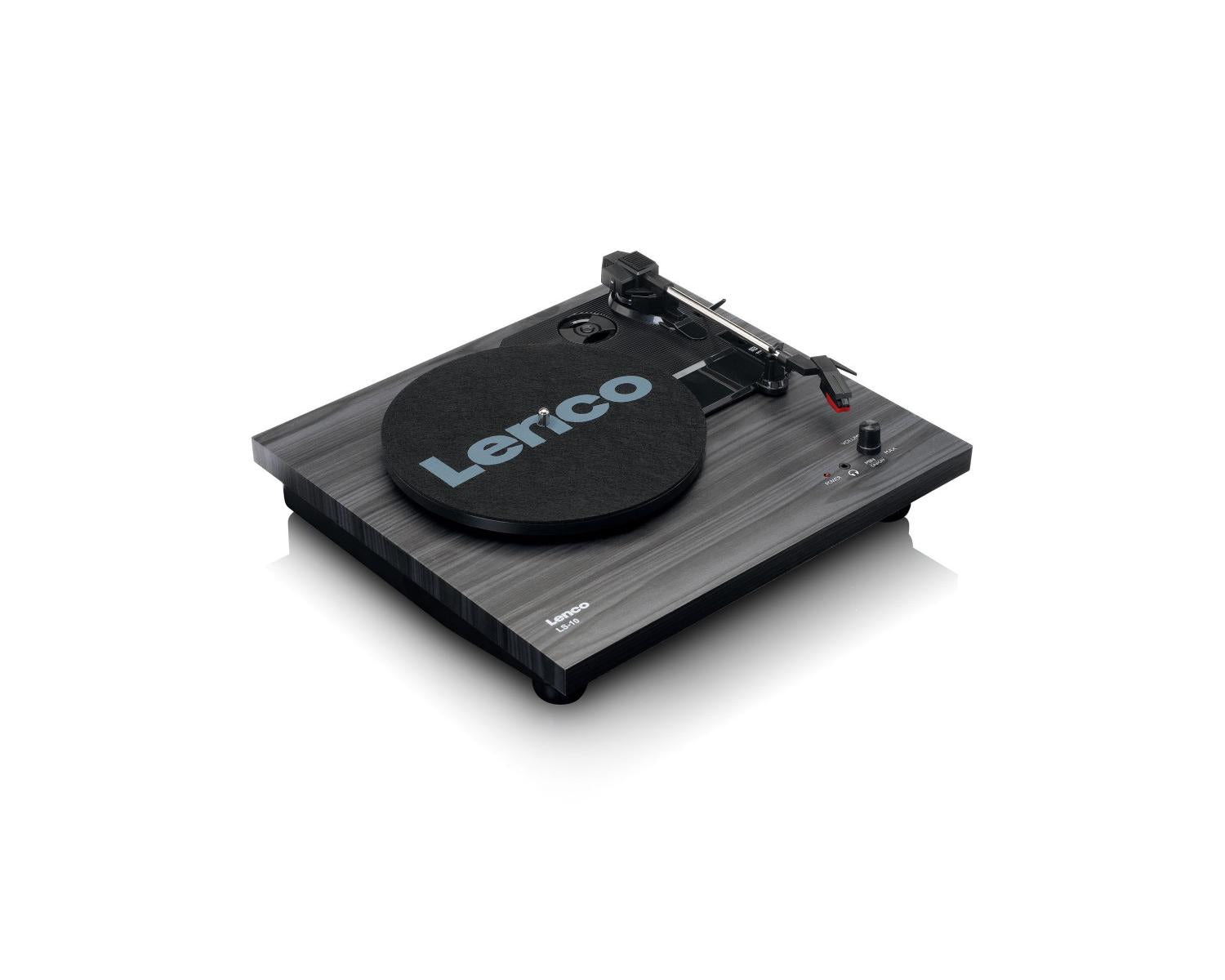 Lenco LS 10 Giradischi con trasmissione a cinghia Nero Semiautomatico