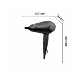 Rowenta Ultra Silence CV6430 asciuga capelli 1800 W Nero