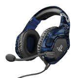 Trust GXT 488 Forze PS4 Auricolare Cablato A Padiglione Giocare Nero Blu