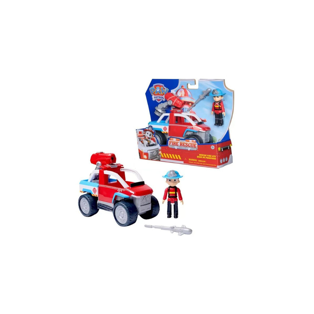 Spin Master Paw Patrol Veicolo Tematizzato Fire Rescue Ryder