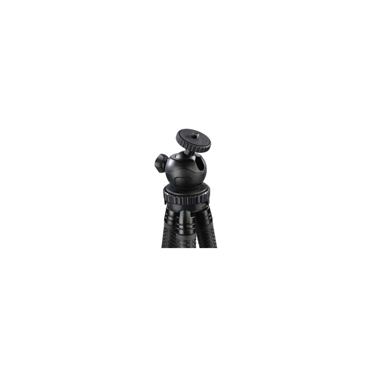 Hama Mini Treppiedi con gambe a snodo per Smartphone, Gopro e fotocamera, 27 cm, nero