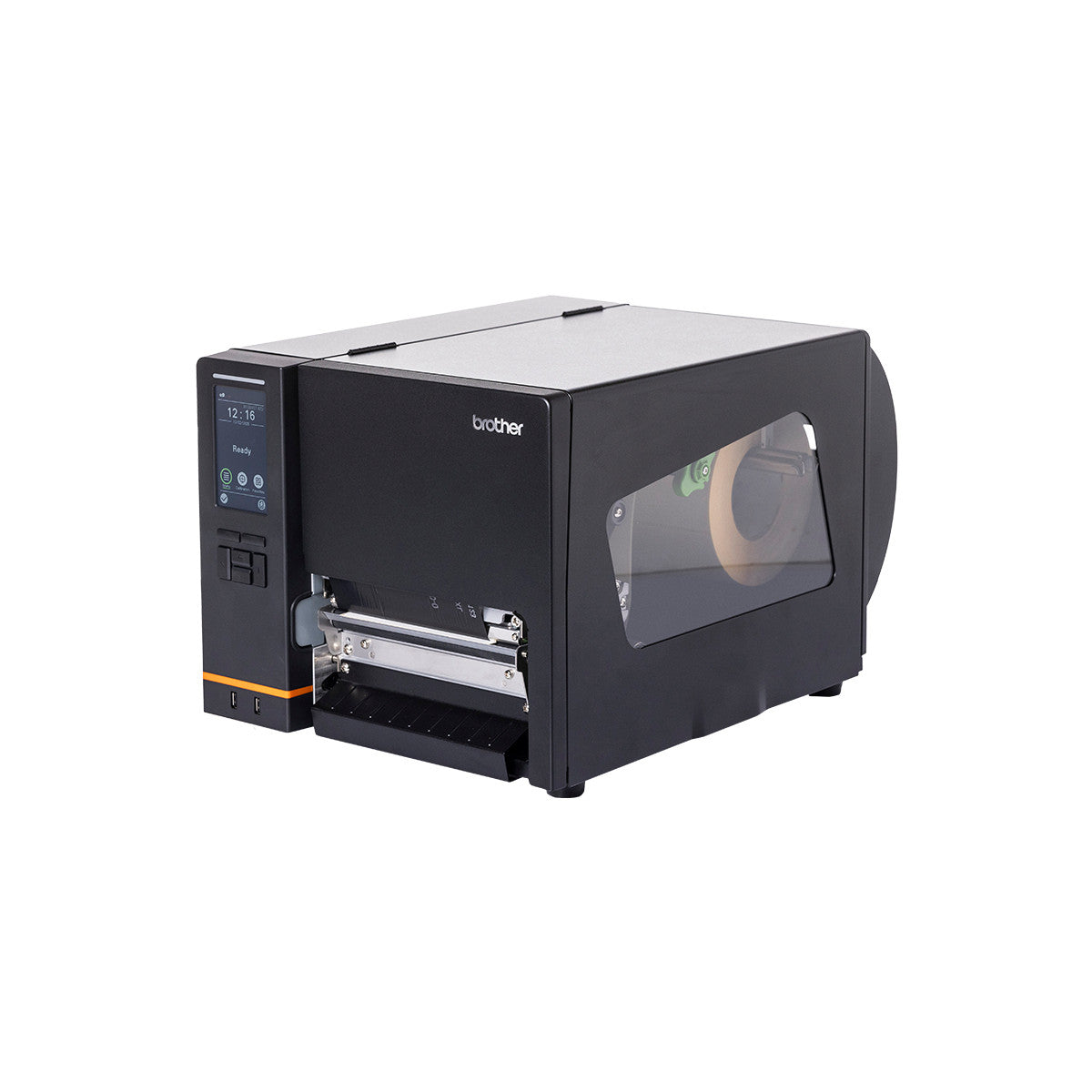 Brother TJ6421TN stampante per etichette (CD) Termica diretta/Trasferimento termico A colori 203 x 300 DPI 304,8 mm/s Cablato Collegamento ethernet LAN Wi-Fi Bluetooth