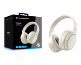 Conceptronic PARRIS03C cuffia e auricolare Con cavo e senza cavo A Padiglione MUSICA Bluetooth Crema