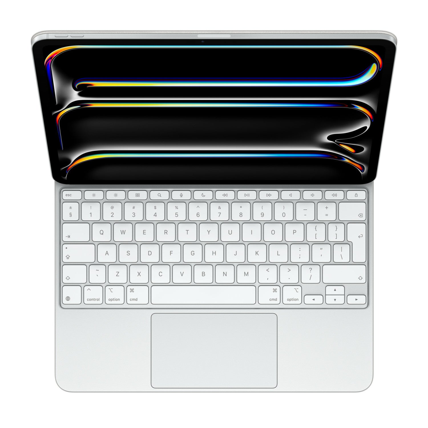 Apple Magic Keyboard per iPad Pro 13" (M4) - Inglese internazionale - Bianco