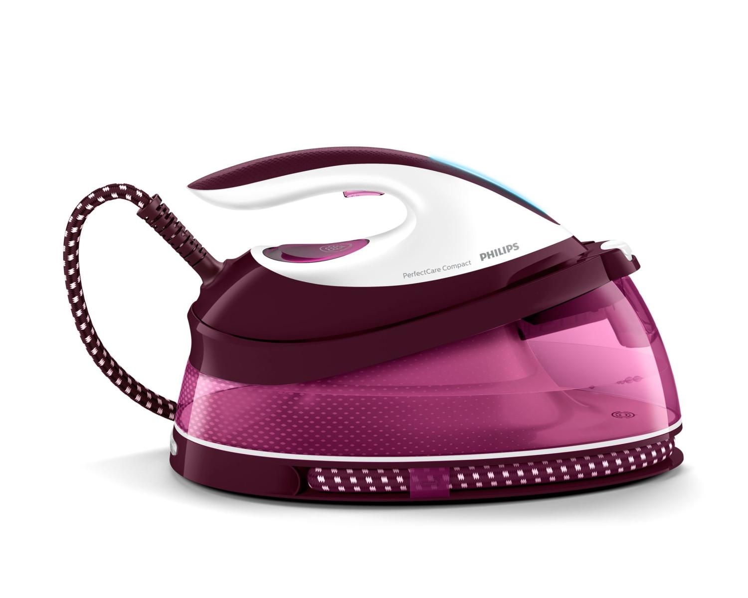 Philips GC7842/40 Ferro da Stiro a Caldaia 1,5 L SteamGlide Plus Porpora Bianco