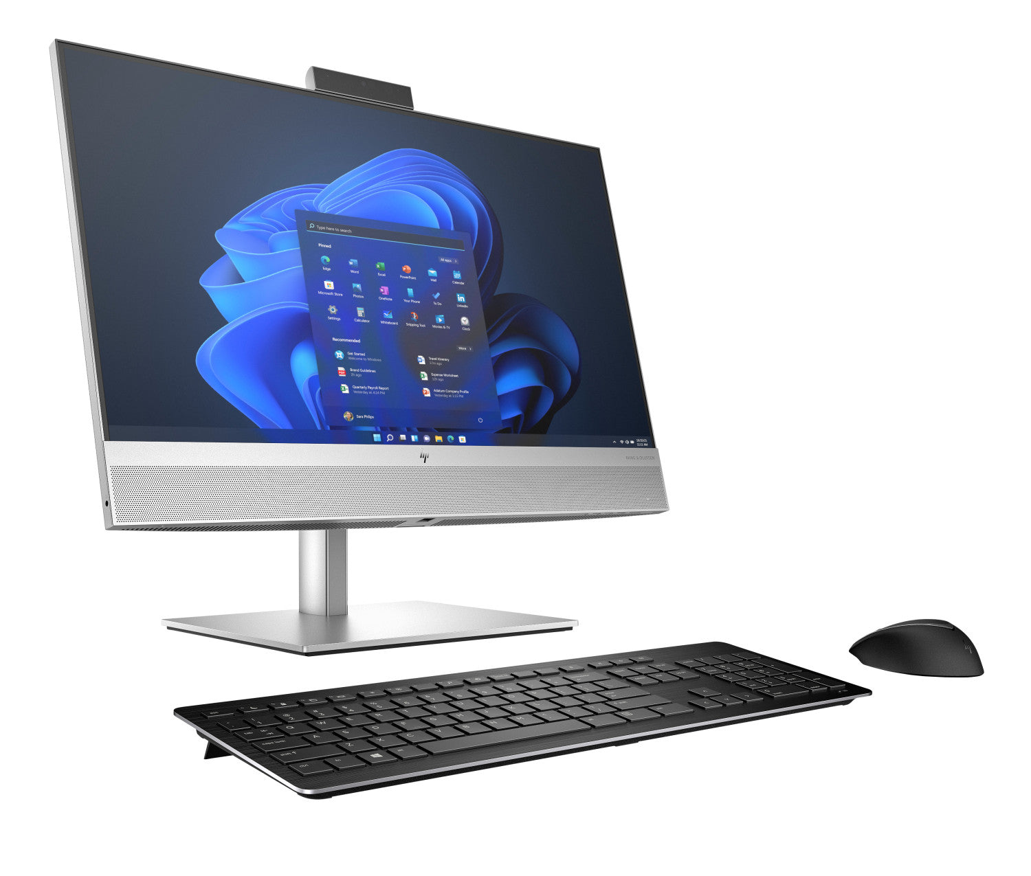 HP EliteOne 840 G9 All-in-One Touchscreen PC Wolf Pro Security Edition Intel Core i7 60,5 cm (23.8") 1920 x 1080 Pixel PC All-in-one 16 GB DDR5-SDRAM 512 GB SSD Windows 11 Pro Wi-Fi 6E (802.11ax)