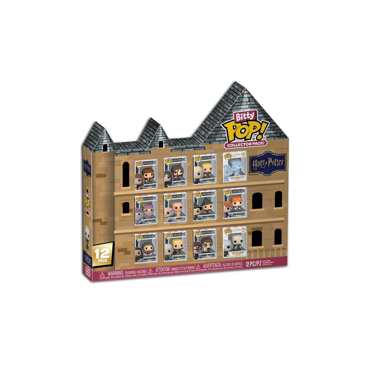 Funko Bitty Pop Harry Potter - Confezione Da 12 - Mini Figure Da Collezione In Vinile 2,5 Cm