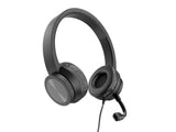 Conceptronic POLONA05BC cuffia e auricolare Cablato A Padiglione Musica e Chiamate USB tipo-C Nero