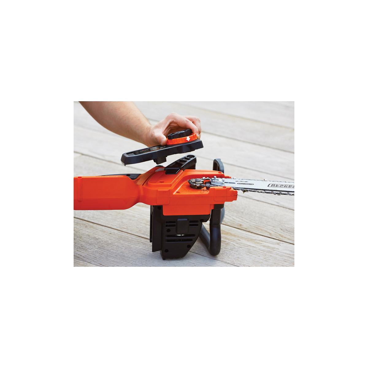Black e Decker GKC1825L20 Motosega Nero Arancione