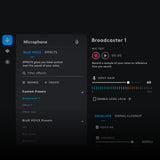 Logitech G Yeti GX Nero Microfono da tavolo