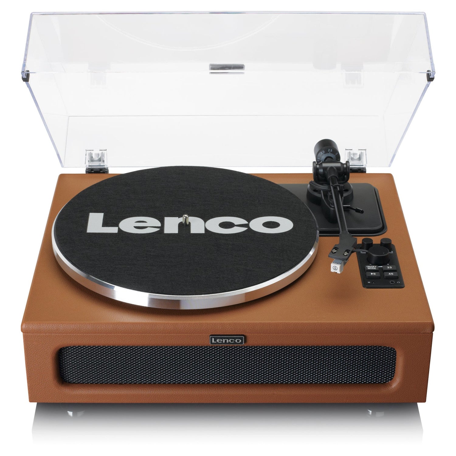Lenco LS 430BN piatto audio Giradischi con trasmissione a cinghia Marrone Manuale