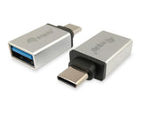 Equip 133473 adattatore per inversione del genere dei cavi USB Type C USB Type A Argento