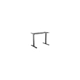 Equip 650805 struttura verticale per scrivania Elettrico 2 gamba/gambe Nero