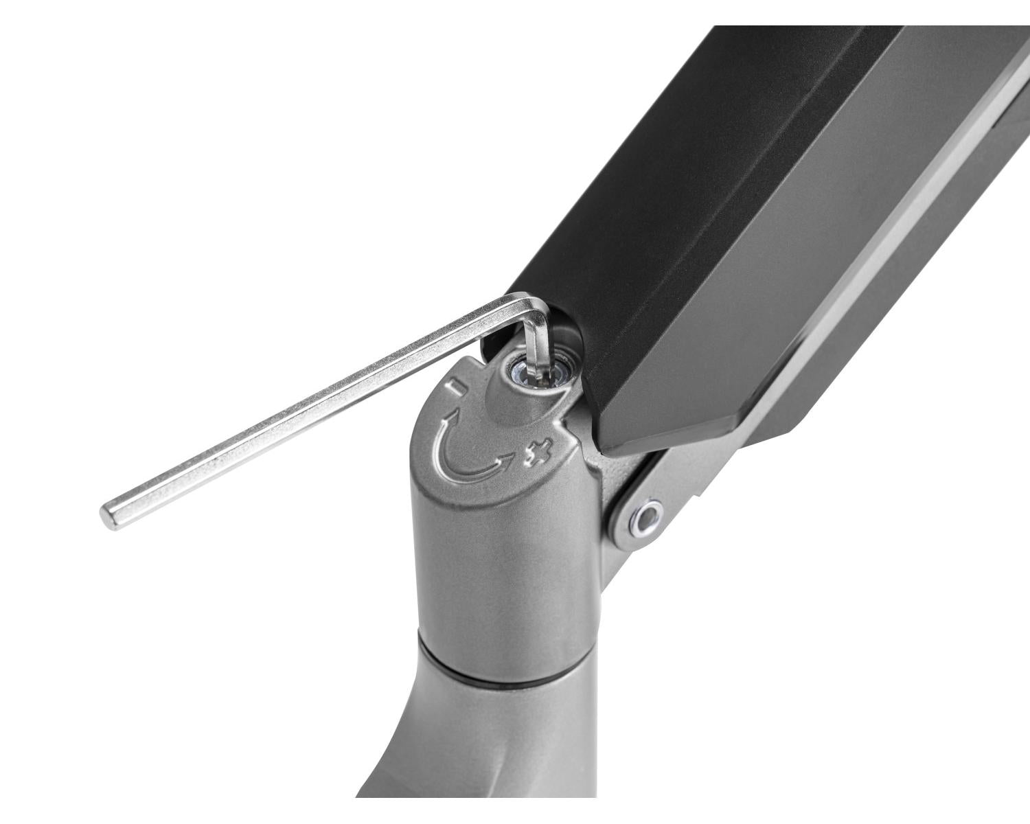 Equip 650162 supporto da tavolo per Tv a schermo piatto 68,6 cm (27") Nero Scrivania