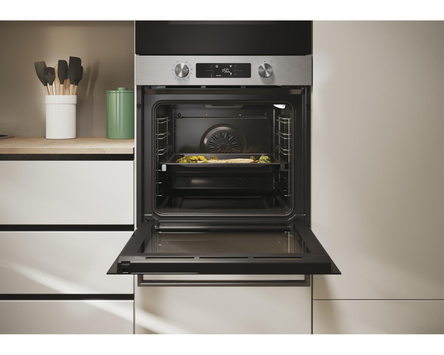 Candy CA6 N5B3EYTX Forno 78 L A Nero Acciaio Inossidabile