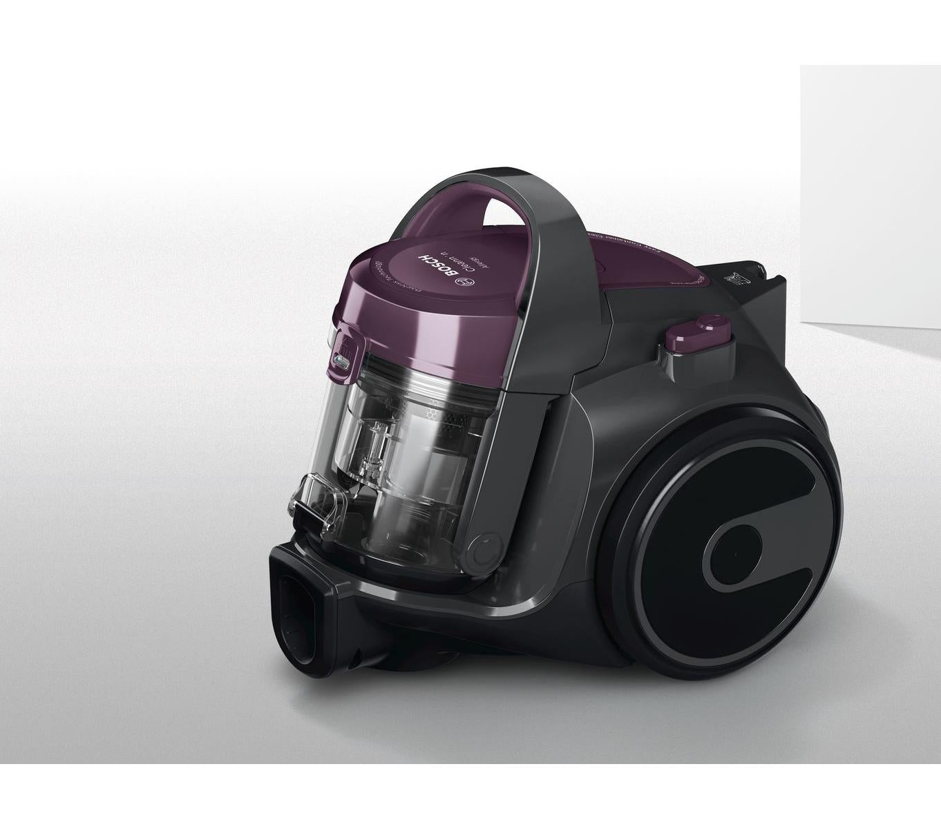 Bosch BGC05AAA1 Aspirapolvere da Traino a Secco Senza Sacchetto Nero