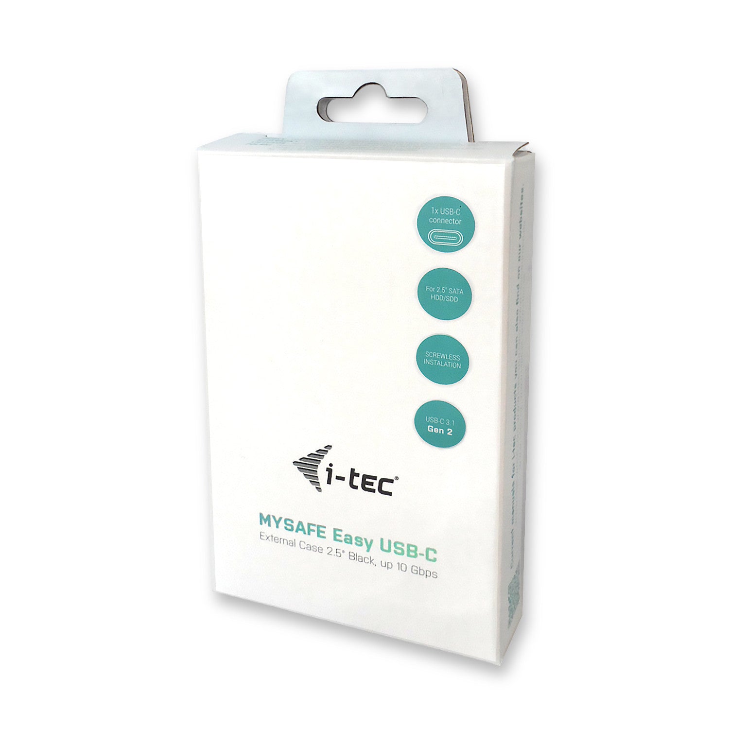 i-tec C31MYSAFEU313 contenitore di unità di archiviazione Box esterno HDD/SSD Nero 2.5"