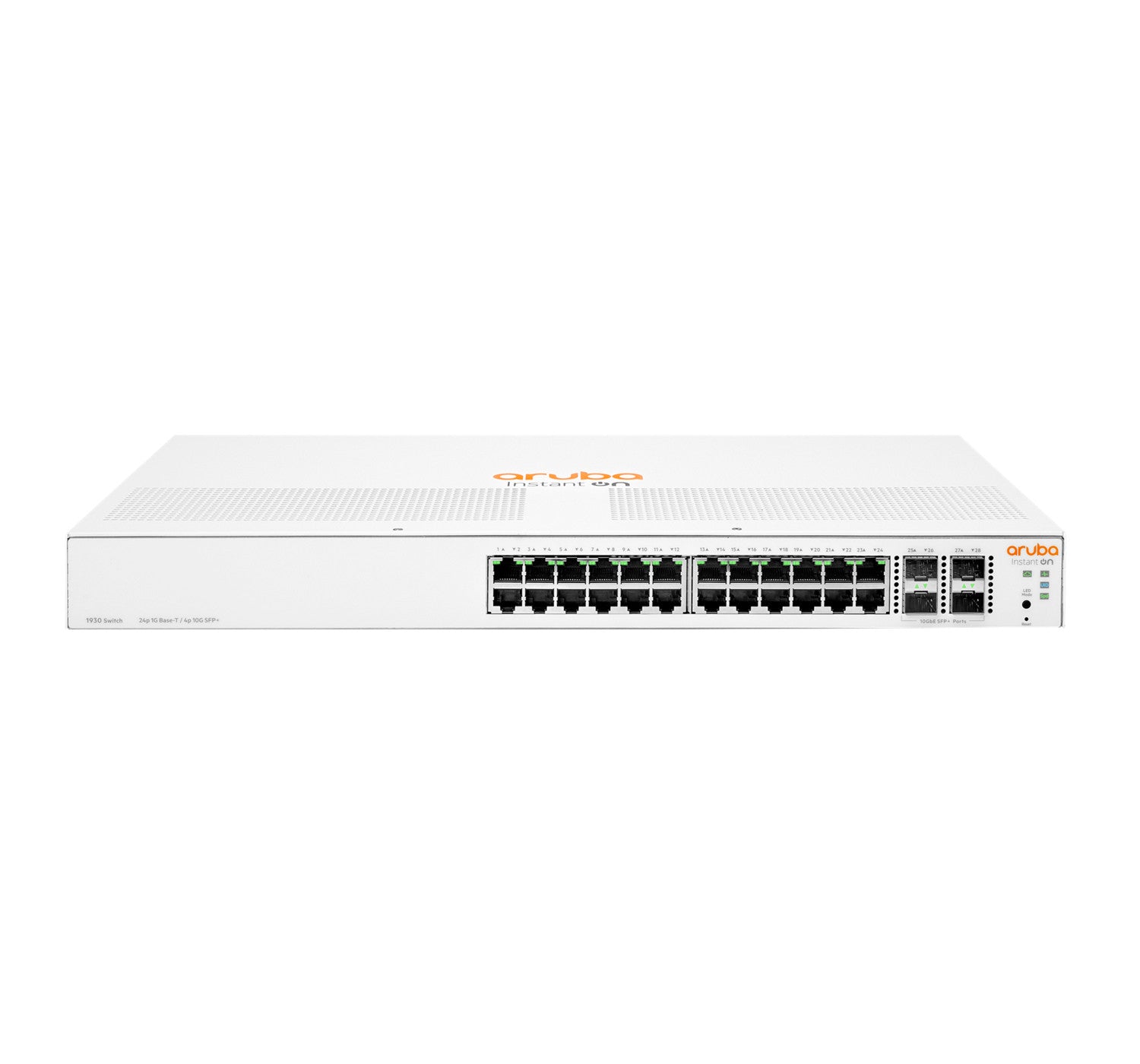HPE Networking Instant On Switch 24p Gigabit 4p SFP 1930 Gestito L2 Gigabit Ethernet (10/100/1000) 1U Bianco