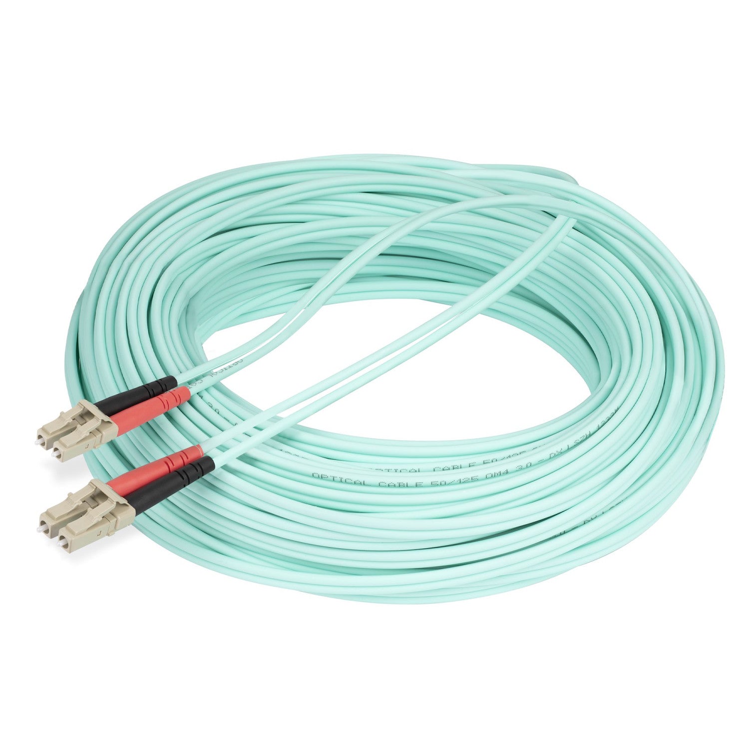 StarTech.com Cavo in Fibra Ottica Multimodale OM4 LC/LC UPC da 20 m, Fibra LOMMF/VCSEL da 50/125 µm, reti 100G, Cavo Ottico con Bassa Perdita di Inserzione, Cavo Patch in Fibra LSZH