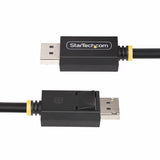 StarTech.com Cavo DisplayPort 2.1 da 2m, cavo DisplayPort DP40 certificato VESA con UHBR10/HDR/HDCP 2.2, 8K 60Hz/4K 144Hz w/DSC 1.2a, 40Gbps, cavo DP 2.1, cavo per monitor UHD, M/M