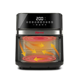 Girmi FG80 Ecofrit Friggitrice Ad Aria 8 Litri 2200W Display Digitale 10 Programmi Doppia Resistenza