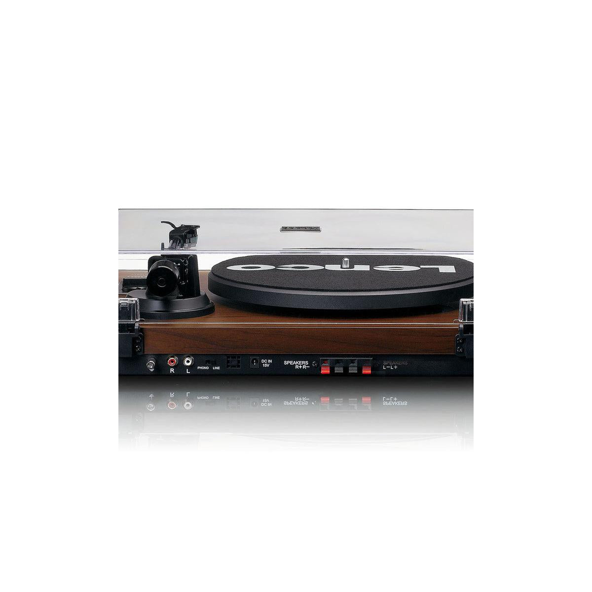 Lenco LS 600WA piatto audio Giradischi con trasmissione a cinghia Nero. Legno Manuale