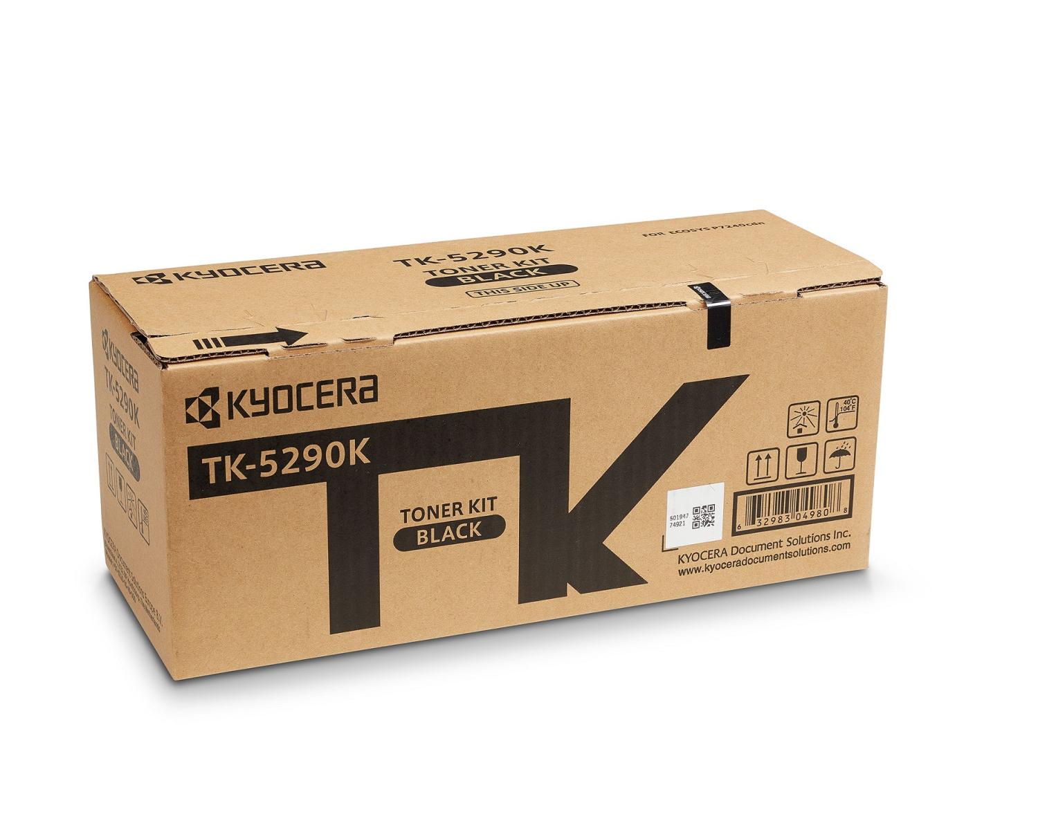 KYOCERA TK-5290K cartuccia toner 1 pz Originale Nero