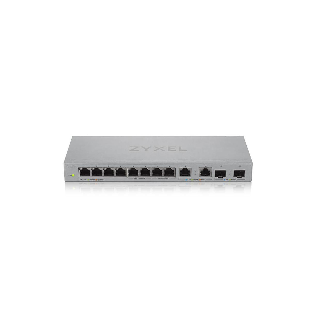 Zyxel XGS1010-12-ZZ0102F switch di rete Non gestito Gigabit Ethernet (10/100/1000) Grigio
