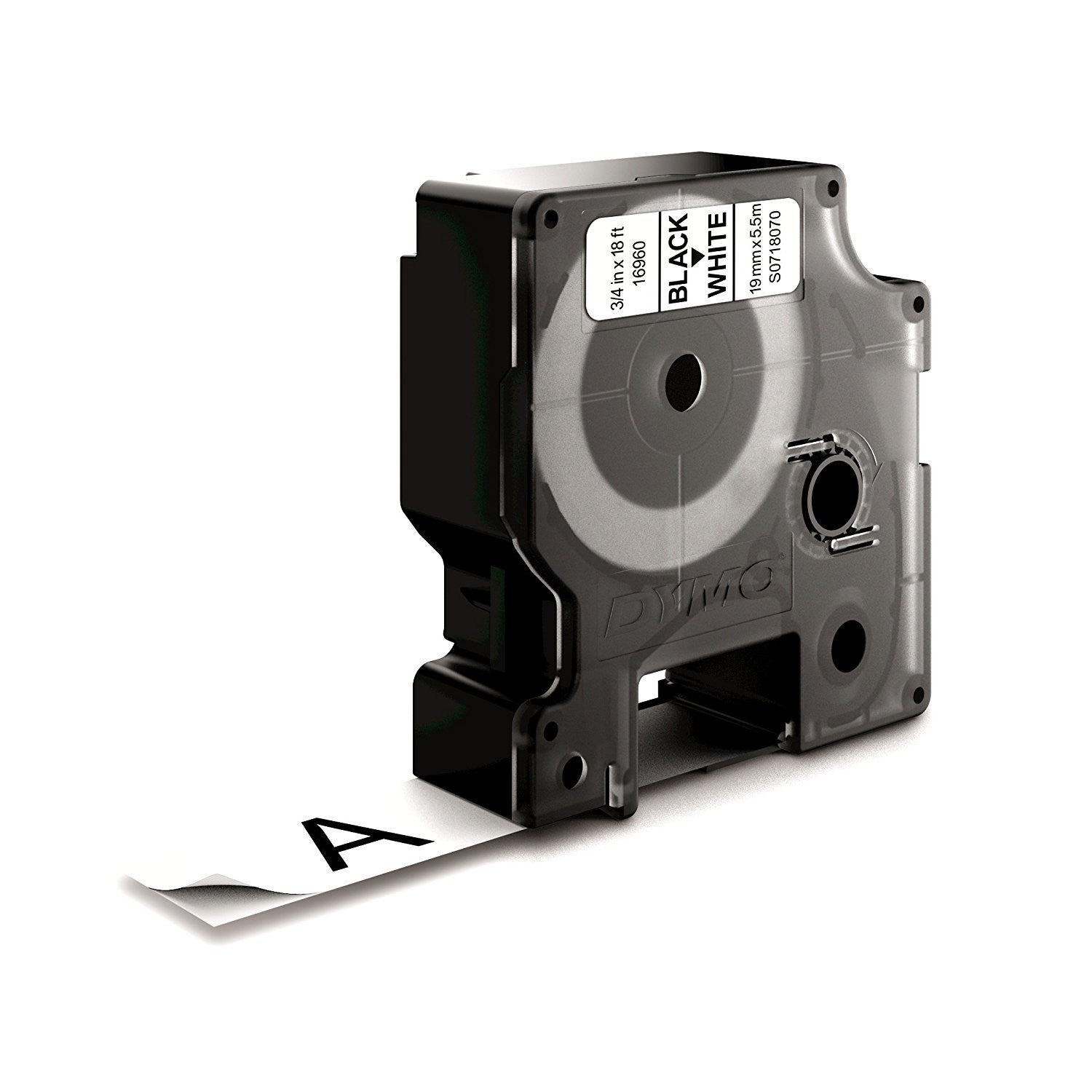 DYMO D1 Durable - Black on White - 19mm nastro per etichettatrice