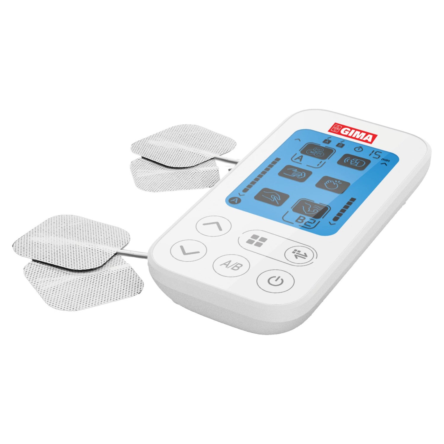 Gima Kura Tens Elettrostimolatore 2 Canali 6 Programmi
