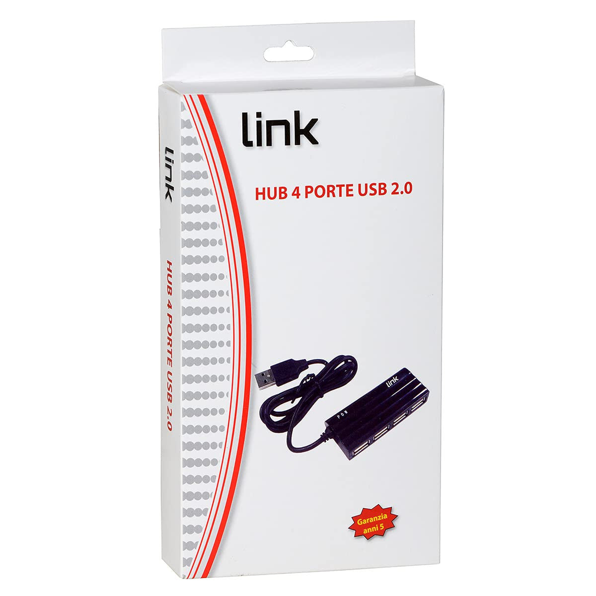 Link Hub USB 2.0 4 Porte