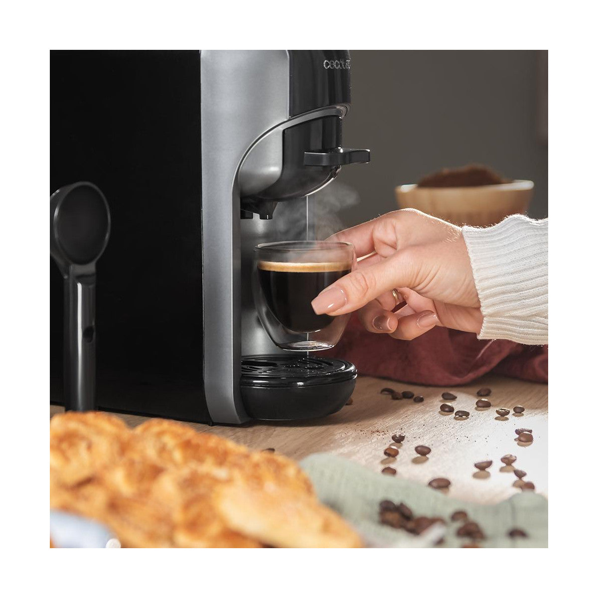 Cecotec FreeStyle Compact Automatica Macchina per caffè a capsule 0,6 L